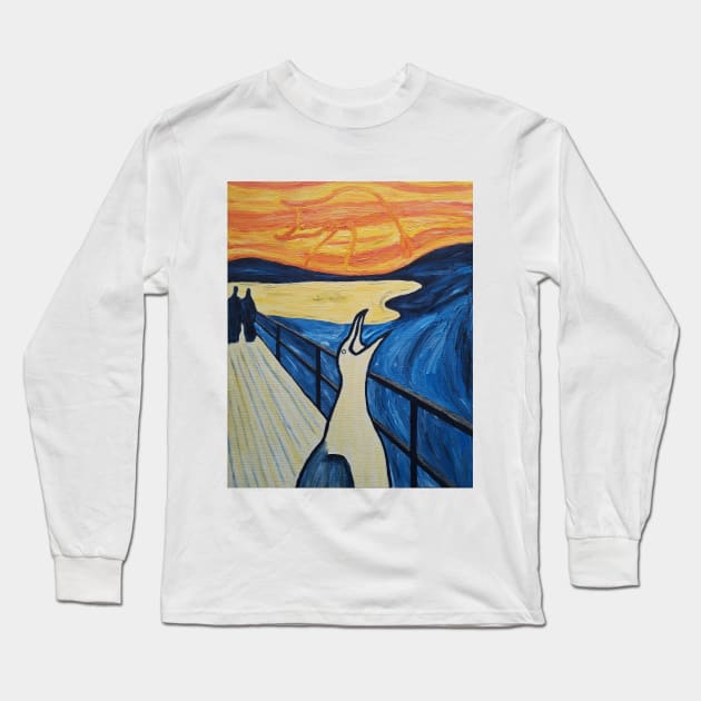 the scream(ing bird) 2020 Long Sleeve T-Shirt by Zephyr_Holm_Damgaard